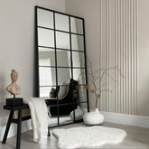 Rectangular windows mirror